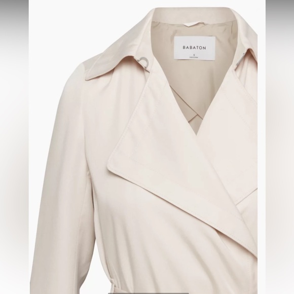 Babaton Maximo Trench - Tan - Size S - Picture 2 of 7
